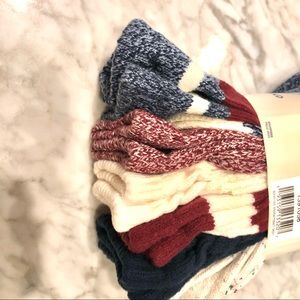 6 Pair Lucky Brand Boot Socks NWT